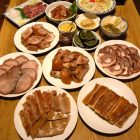 横浜　味珍の豚料理画像